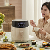 Nồi chiên không khí 4.6L với màn hình ba chiều